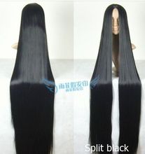 150 cm long straight wig black purple red white silver green BLUE Nature Hair Women’s Anime Medium Hair no lace Fiber All wigs