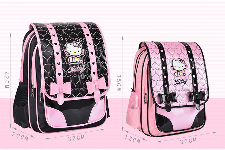 Hello kitty backpack size