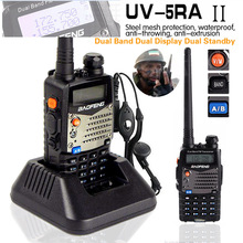 BAOFENG UV 5RA Two way display Interphone UV5RA 128CH VHF 136 174MHz UHF 400 470MHz Transceiver