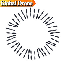 10sets=40pcs Global drone rc helicopter quadcopter original spare parts black propellers for GW007&GW007-1 dron