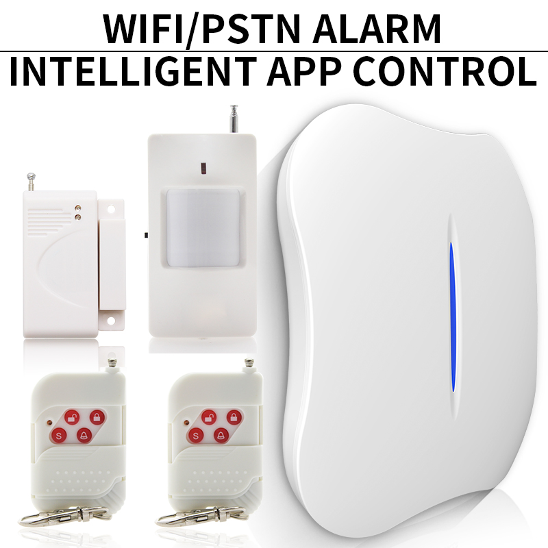 Фотография High-Grade Wireless WIFI PSTN IOS/APP Control SMS Home Security Burglar Alarm System