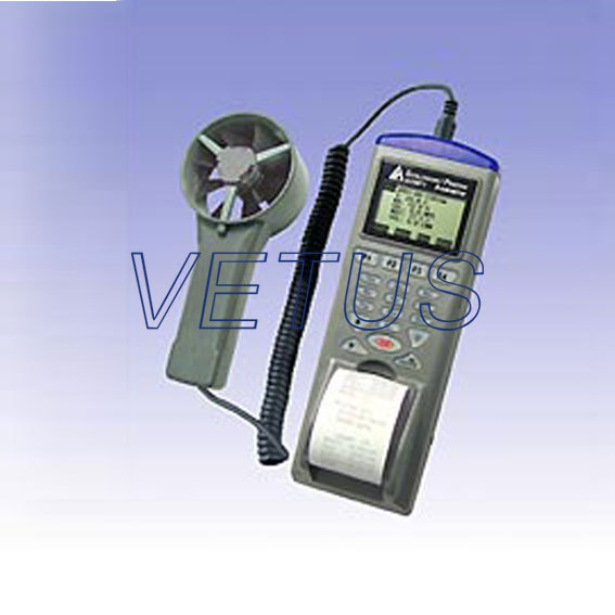AZ9871 Handheld Pocket wind speed 0.3~35m/s digital anemometer wind speed meter Single point measurement time printing function