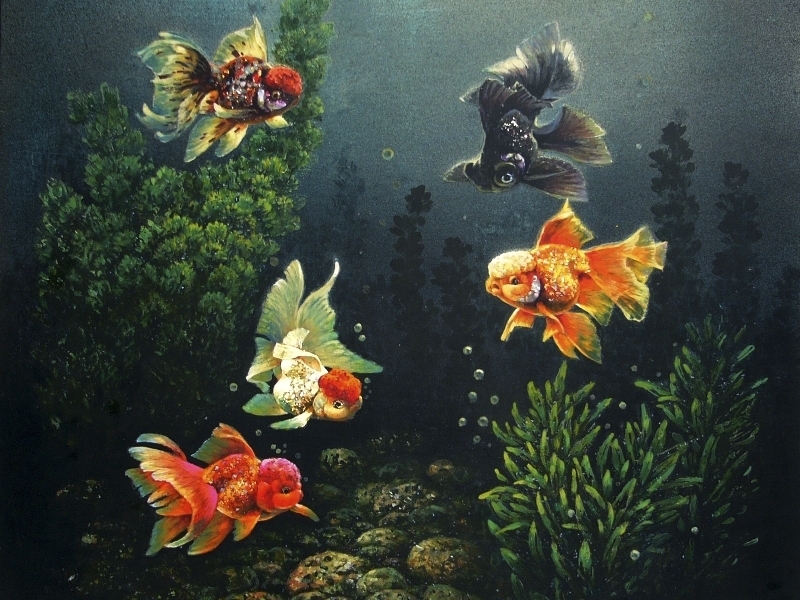 Canvas printed art from hand painted oil painting