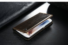 New arrival CaseMe Phone Case For Samsung Galaxy S6 edge Luxury Wallet Leather Case For Galaxy