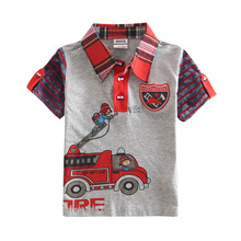 Retail ! Nova kids wear new 2013baby clothing lovely cartoon baby boy summer  fashion casual boy T-shirtsC 733