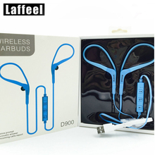 LAFFEE D900 Bluetooth Earphone V4.1 Ear Hook Earphone Stereo Earphone Sport Running Earphone Studio Music with Mic