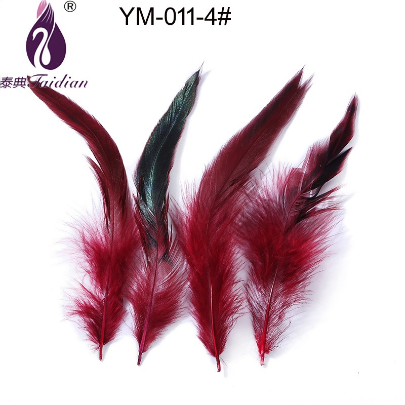 Natural feather dyed plumage Ym-011-4#