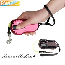 Free shipping Dog Leash Pet Leash Automatic Retractable Leash 3M Ellipse Design 2 Color for puppy