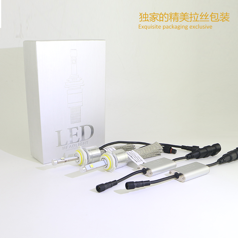 Super Bright 9600lm H7 Xenon White 6000K Car LED Headlight Conversion Lamp Kit Cree 40W 4800lm Bulb Waterproof