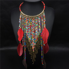 collares etnicos 2015 turkish turco vintage jewelry african boho beads indian feather accessories tribal ethnic turkish jewelry