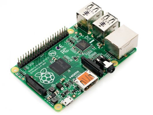  Raspberry Pi  B + 512  SDRAM      2  USB ports102110005