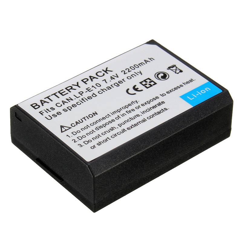 2200mAh-LP-E10-LP-E10-LPE10-Rechargeable-Camera-Battery-For-Canon-EOS-1100D-1200D-Kiss-X50 (2)