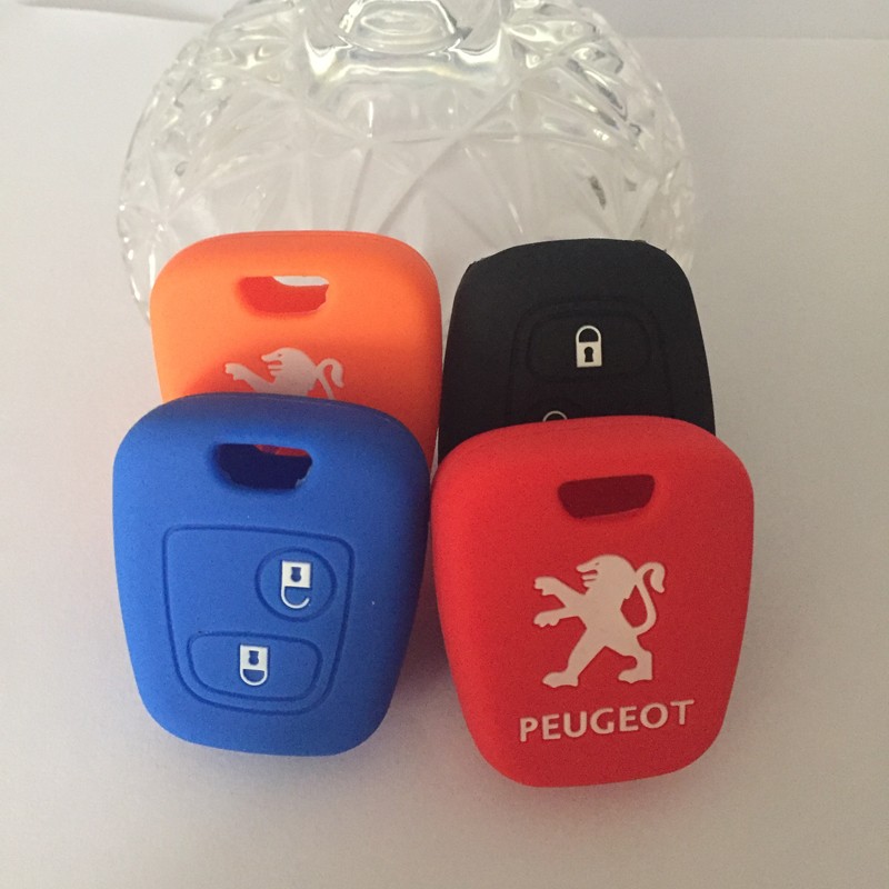 peugeot silicone car key cover 101