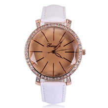 Top Brand Women Diamond Watches Leather Ladies Wrist Watch Luxury Bracelet Watch Relogio