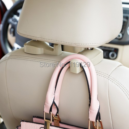 2PCS Generation Car Seat Headrest Bags Organizer Hook Auto Accessories Holder Clothes Hanging Hold hanger Free