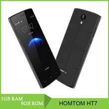 Presell Original 3G HOMTOM HT7 5.5” Android 5.1 7.9mm Smartphone MTK6580A Quad Core 1.5GHz RAM 1GB ROM 8GB WCDMA GSM 3000mAh