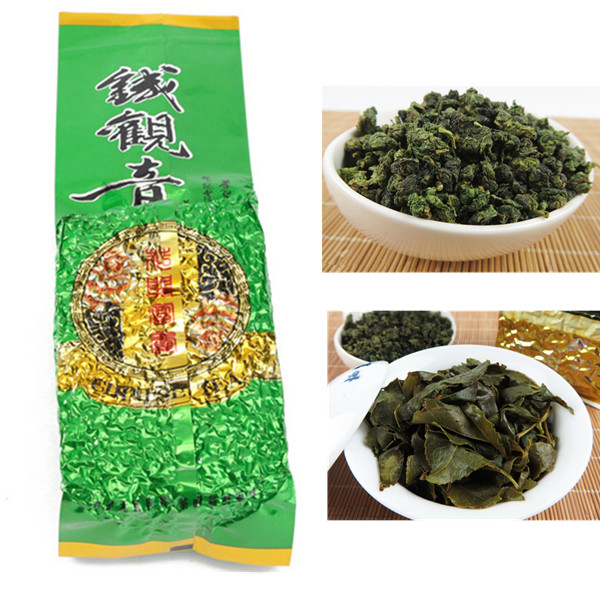 Wholesale 250g Organic Strong Fragrant AnXi Tie Guan Yin TiKuanYin Chinese Oolong Green Tea Health tieguanyin