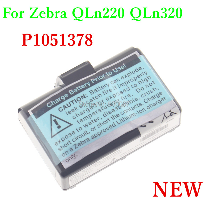 Genuine New For Zebra Qln320 Qln220 Plus Wireless Printer Original Battery P1051378 In Laptop 8764