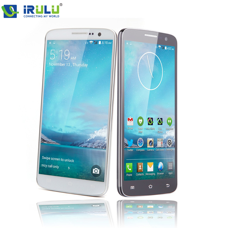 iRULU U2 Smartphone 5 0 MTK6582 Quad Core Android 4 4 Smartphone 8GB Dual SIM QHD