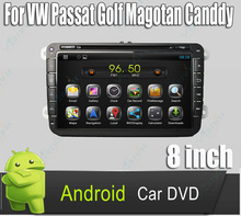 Android 4.0.4 8″ 2Din Car DVD Player Head Unit Multimedia GPS Stereo BT IPOD WIFI 3G For VW MAGOTAN Bora Caddy Skoda GOLF Passat