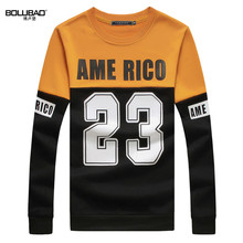Men Hoodies 2016 Men Sweatshirts Brand New Arrival High Quality Hoodies Men Digital Splice Hip Hop Long Sleeve Casual Fashion