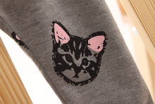 actual photo 2015 hello kitty girls clothing sets kids clothes little cat baby girl and