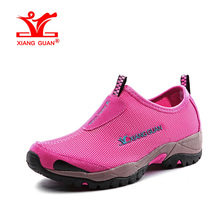 XIANGGUAN Woman Beach Aqua Shoes Women Trekking Peach Summer Swimming Water Sports Boating Wading Shoe Outdoor Walking Sneakers