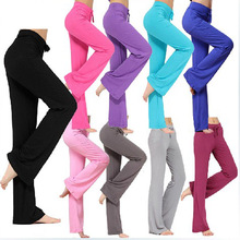 New Arrival Hot Sales Multicolored Women’s Casual Sports Yoga Cotton Soft Exercise Training Loose Pant Free shipping