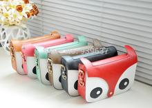 Free shipping 2015 new cartoon fox owl squirrel bags women Messenger Bag Compact PU package designer handbags high quality