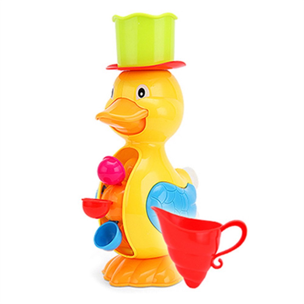 The New Listing Children Faucet Bath Toy Baby Bath Duck Toys In Bathroom Kids Water Spraying Tool Gift For Boys Girls Baby