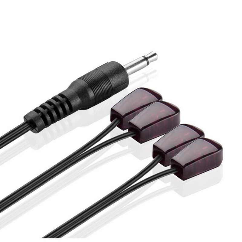 IR Emitter Extender Extension Cable (10 Feet) Quad 4 Head 3.5mm Jack