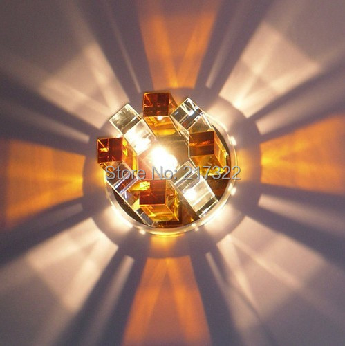 New Modern Crystal 3W LED Ceiling Light Fixture led indoor light led ...