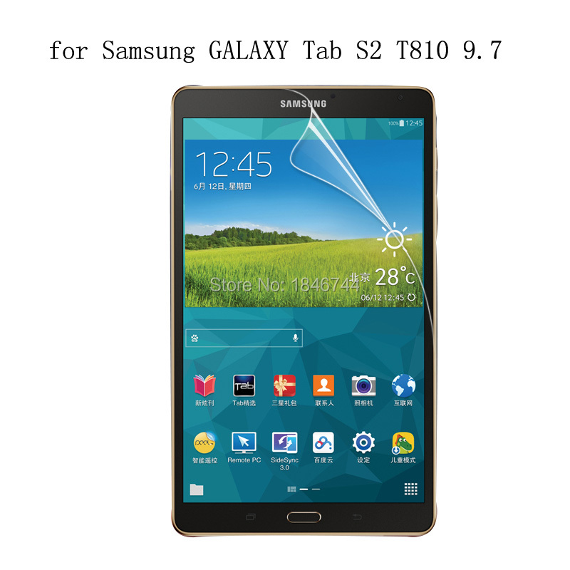 2 ./ New Soft Ultra Clear -   Samsung  S2 T810 T810 9.7     tabs2 9.7''