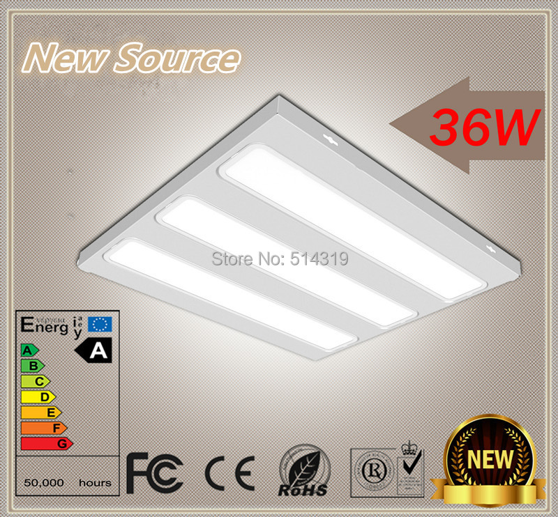 Фотография 2014 Newest directly selling Square LED Grille Light Lamp 600x600 mm  36W 3000LM for office indoor buildings ,2 Years warranty