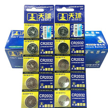 5Pcs CR2032 Lithium Batteries 3V Coin Cell Button for Watch Toys Remote Calculators 6MGW
