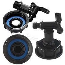 
Free Shipping 1000L IBC To 15mm 1 2 Water Tank Hose Yard Adapter Fittings With Switch