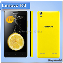 Original Lenovo K30-T K3 K30-W Android 4.4 Qualcomm MSM8916 64bit Quad Core mobile phone 1GB RAM 16G ROM 5.0” Russian language