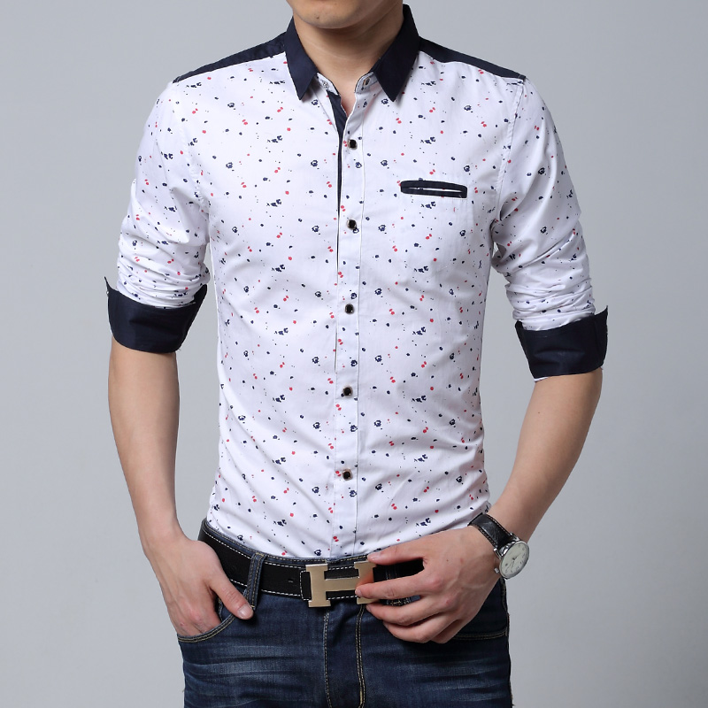 mens patterned button up shirts
