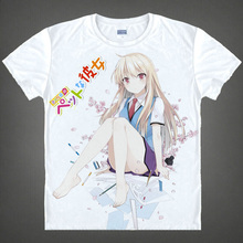 Sakurasou T-shirts Pet kawaii Japanese Anime t shirt Manga Shirt Cute Cartoon shiina mashiro Cosplay shirts 37179321488 tee 540