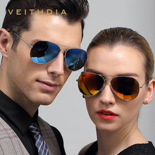 Classic Aviator Fashion Polarized Sunglasses Men Women Colorful Reflective Coating Lens Eyewear Accessories Sun Glasses 3026