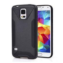 Top Quality Ultra Thin Accessories Hybrid Mobile Phone Cases for Samsung Galaxy S5 i9600 Cover Luxury Silicone Armor Anti-Knock
