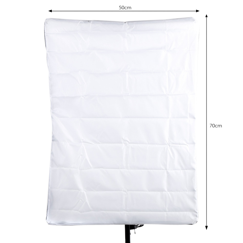Description Picture 6 of itemPortable 50 * 70cm / 20" * 28" Umbrella Softbox Reflector for Speedlight External White Cover
