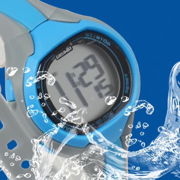 Technical Waterproof Digital Wrist Watch Sport style Alarm light for women lady Synchronous and easily control