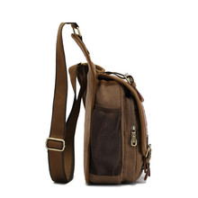 2015 Fashion Retro Vintage Canvas Bag Men Messenger Adjustable Shoulder Oblique Cross Body Package bags Travel