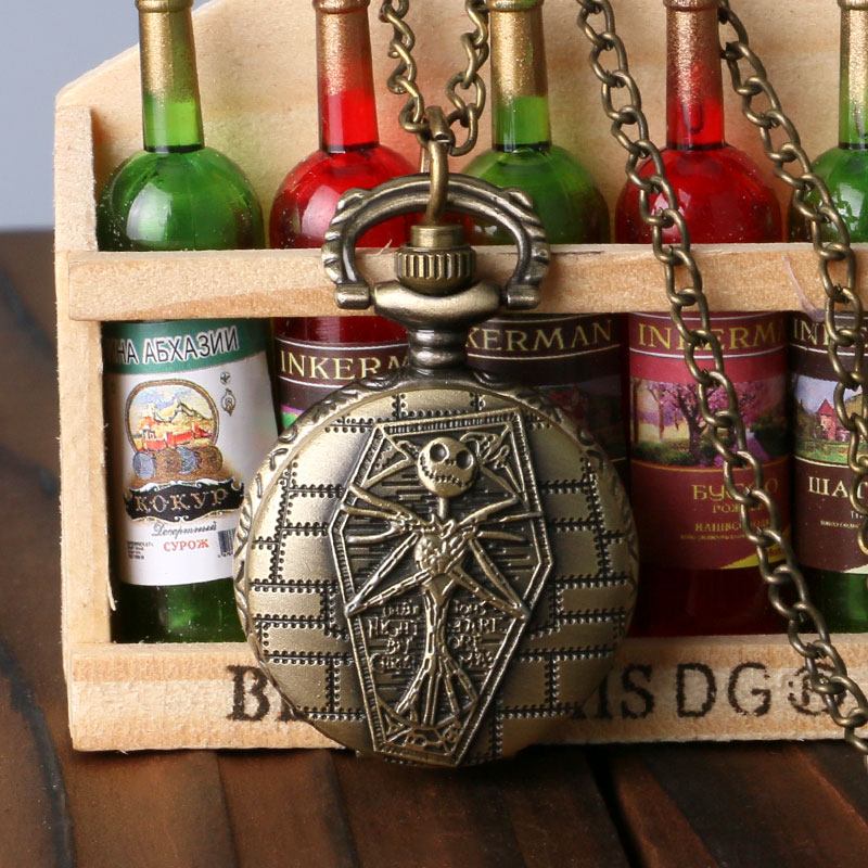 old antique bronze the nightmare before christmas design pocket watch with necklace chain free shipping fashion bookface leading global online shopping - The Nightmare Before Christmas Free Online old antique bronze the nightmare before christmas design pocket watch with necklace chain free shipping fashion bookface leading global online shopping - The Nightmare Before Christmas Free Online