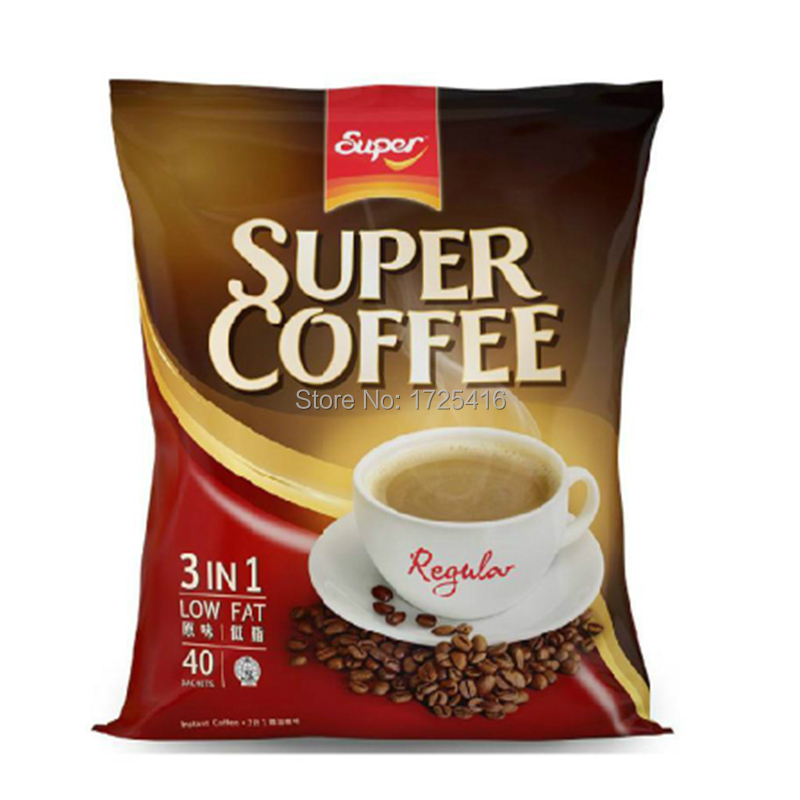 Singapore imports of plain low fat triple super super brand instant coffee 800g free shipping