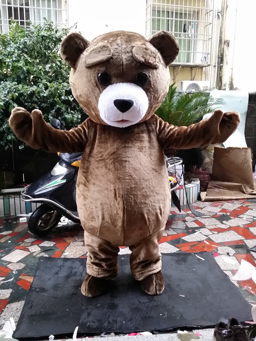 Online Buy Wholesale Teddy Bear Mascot Costume From China Teddy Bear ...