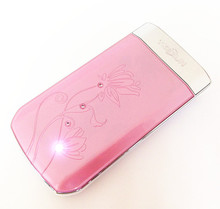 2015 New Original TKEXUN 2.5” Touch Screen Flip Mobile Phone S6 Lady Cell Phone Big Keyboard Loud Sound Senior Phone Vibration