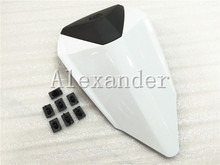 White Motorcycle Rear Seat Cover Cowl Solo Motor Seat Cowl Rear For Ducati 1199 899 Model 2012 2013 2014 2015 ducati 12 13 14 15
