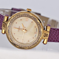Julius 5 Candy Colors Lady Woman Shell Watch Japan Quartz Hours Best Fashion Dress Bracelet Leather